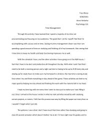 Psych Relection