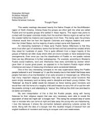Thought Paper