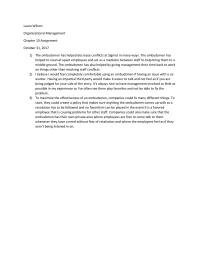 Organizational Management