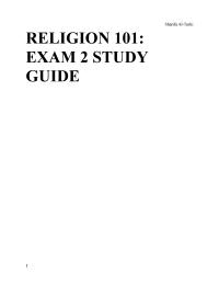 Religion Essay 2