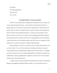 research example biography