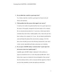 Case Questions