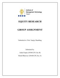 Wipro Equity Research