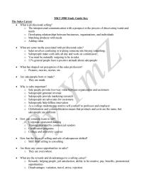 MKT 3580 FINAL REVIEW