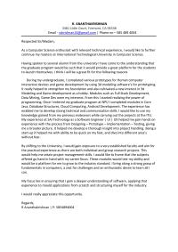 ANANTHAKRISHNAN – Statement Of Purpose