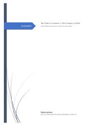 Persuasive Essay Assignment 5 Week 10