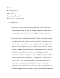 Sole Proprietorship Business Starter