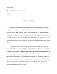 Leadership Assignment