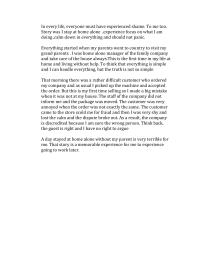 Essay on Shame