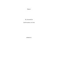 Globalization Essay 1By Jeremiah