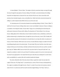 Thesis In James Baldwins