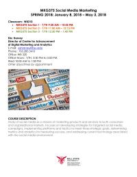 social media marketing