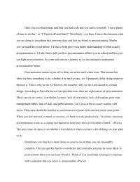 Procrastination