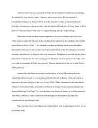 Plato And Psychology