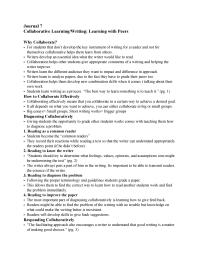 Journal Journal 7Collaborative