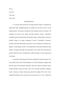 Reading response
