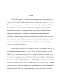 Adultery AdulteryThe short story