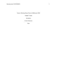 Accounting Running head