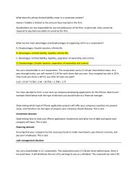 Chapter 1 – Quiz – Corporate Finance