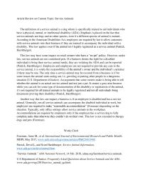 Article Review on Current Topic
