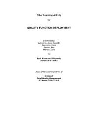 Total Quality Management Other
