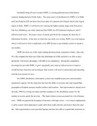 Case Study Neelkanth Drugs