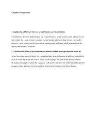 Chapter 6 Assignment