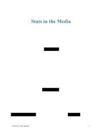 Stats in the media