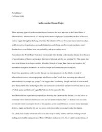 Cardiovascular disease project