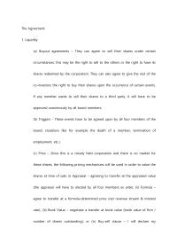 Agreements