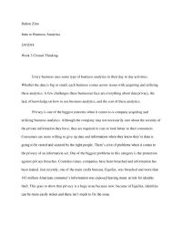 Critical Thinking Dalton