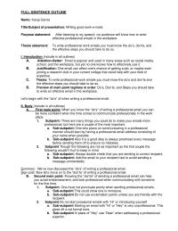Outline FULLSENTENCE OUTLINEName