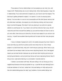 Listening Essay