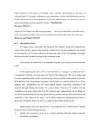 Accounting quotData analysis is