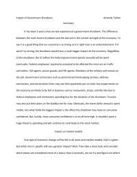 Microeconomics Impact of