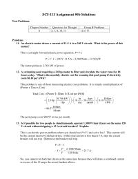 SCIENCE HOMEWORK