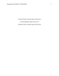 Strategic Planning Running head