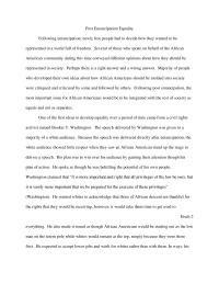 Essay 2 Post Emancipation