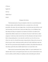 English essay JT FalconeEnglish