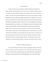 Ptsd In Children