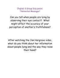 Discussion Chapter 5 Group