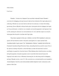 Essay Emily DishawCase