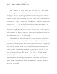 Sports Psychology