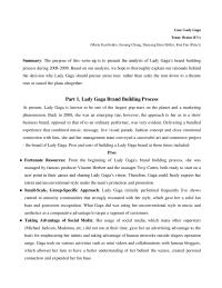 Lady Gaga marketing case analysis