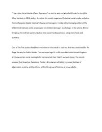 Rhetorical Analysis How Using