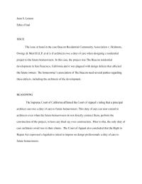 Ethics Final Juan S LemonEthics