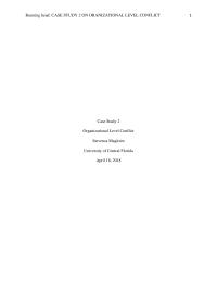 Case study 2 Running head CASE