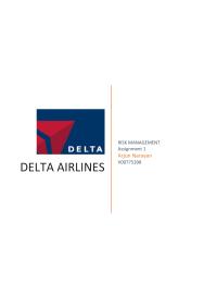 Delta Airlines RISK