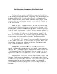 atomic essay