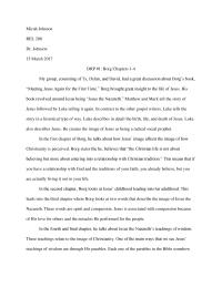 Borg chapters 1-4